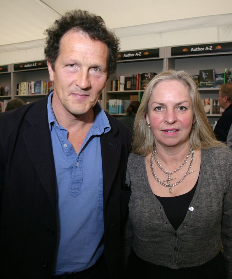 Monty Don and his wife Sarah Don