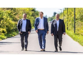 From left: Lars K Hammershøj, Co-Founder, K2 Management; Tim Fischer, Director for Ramboll's global Wind division; and Per K Melgaard, Co-Founder, K2 Management