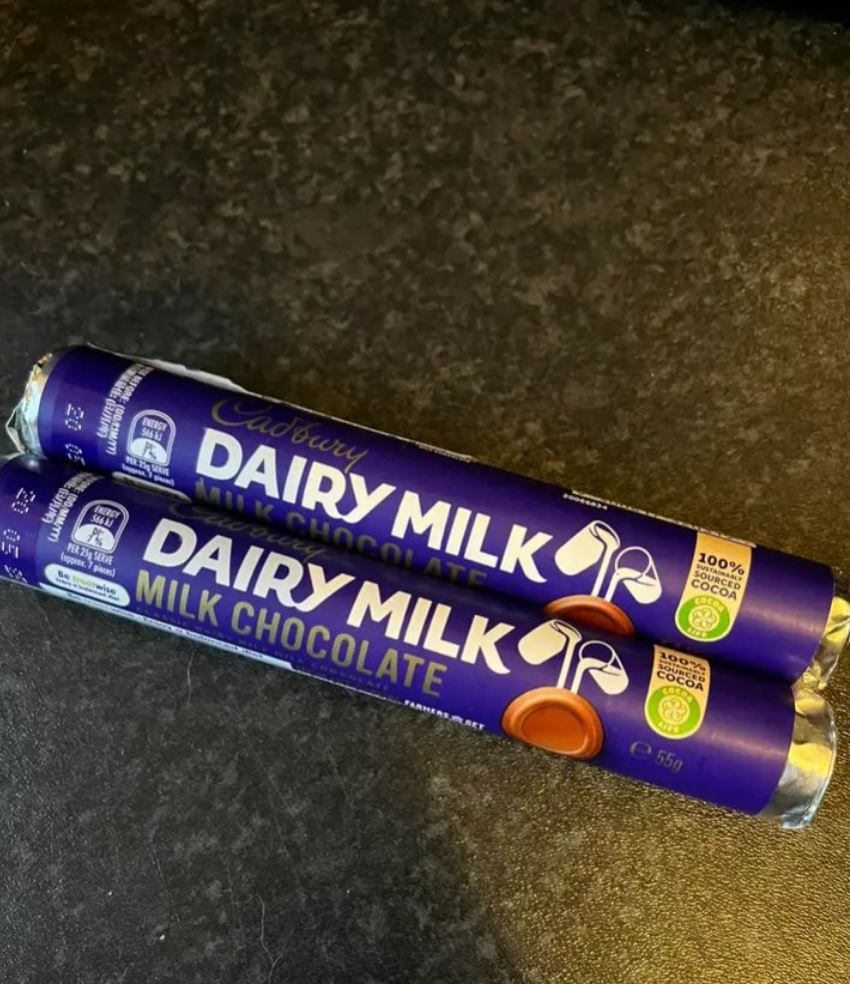 The twin pack of Diary Milk Tubes