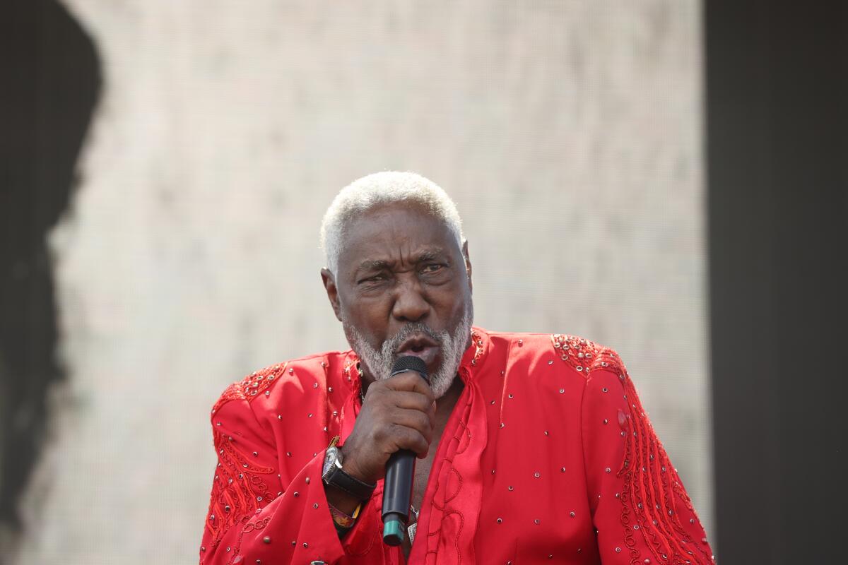 Eddie Levert of the O'Jays performs at Fool in Love.