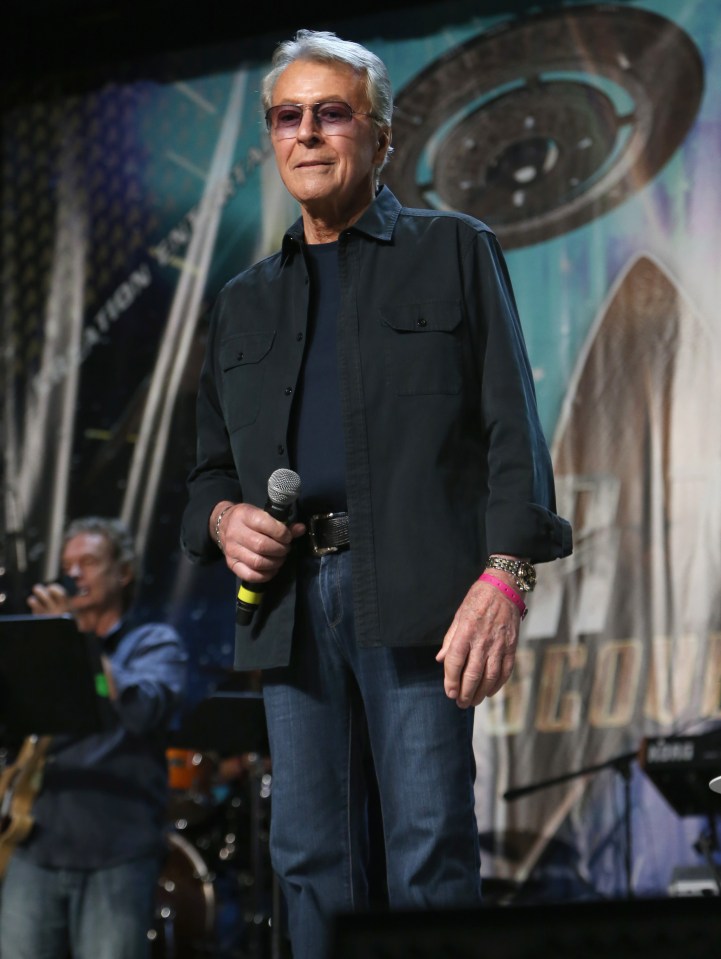 James Darren speaks at the DS9 Tribute – Part 2 panel during the 17th annual official Star Trek convention at the Rio Hotel & Casino on August 3, 2018