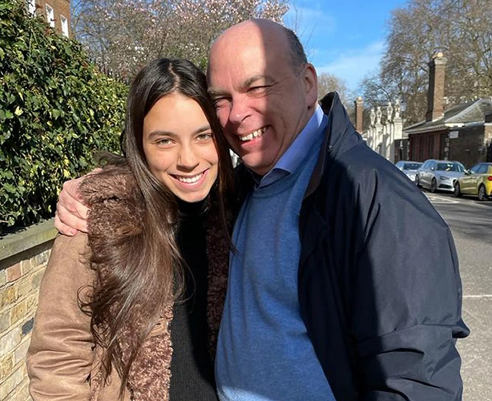 Billionaire Mike Lynch with his daughter Hannah - both died onboard the yacht