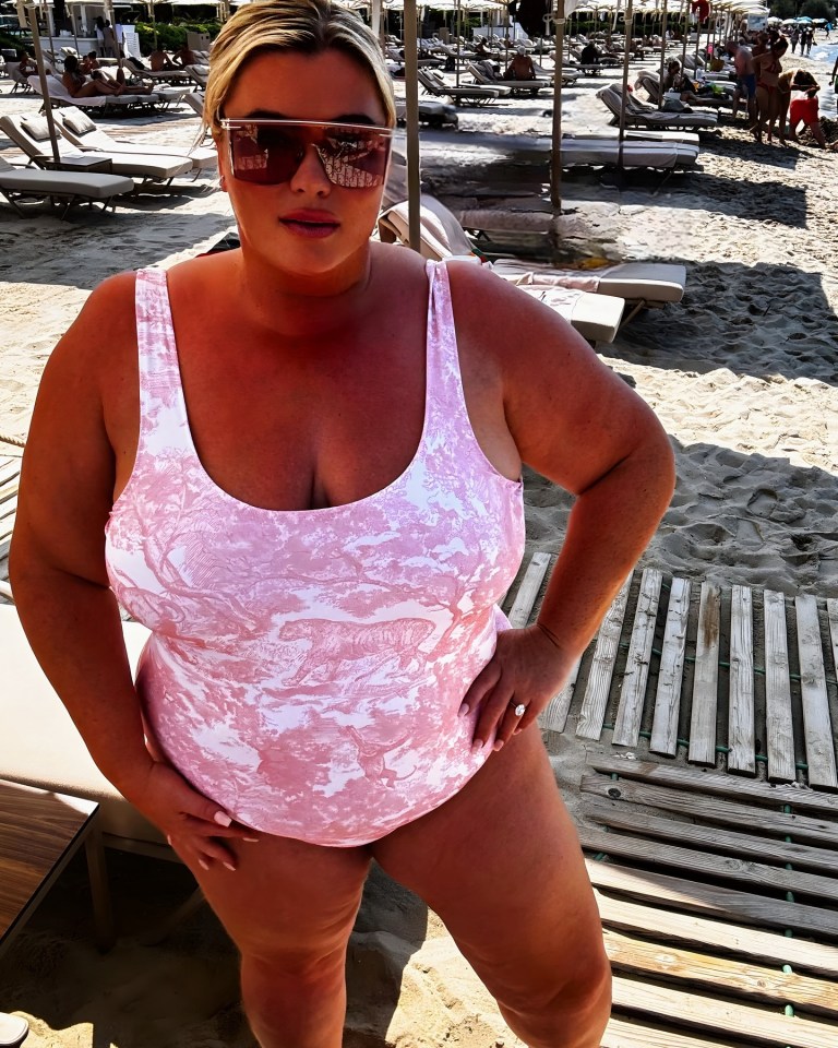 Her recent holiday to Greece cost £20,000