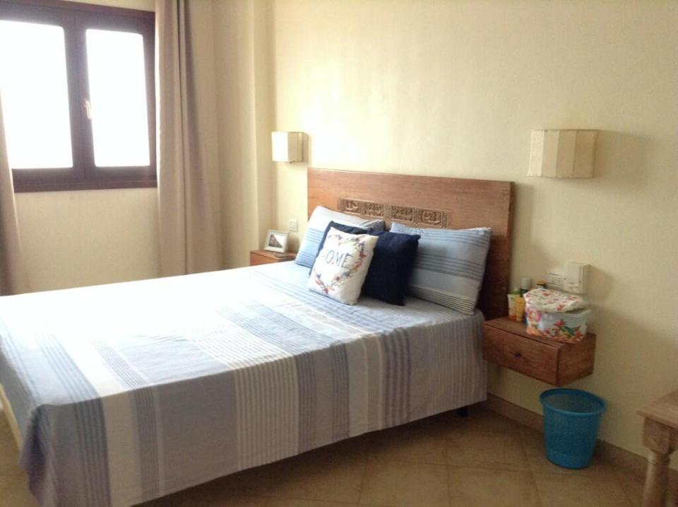 The apartment is furnished and a short walk away from the beautiful Santa Maria Beach