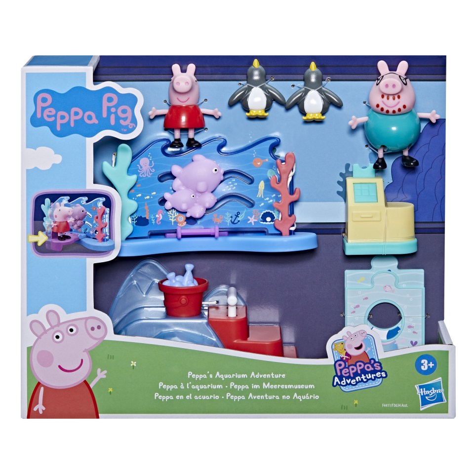 This Peppa Pig game is for children aged three and over and costs £10 at Tesco