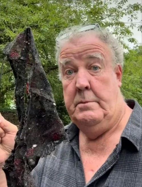 The former Top Gear host found a used G-string after he discovered his public house was a famous dogging site