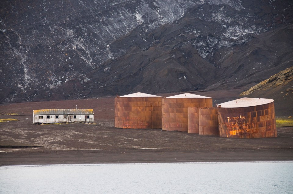 Whaling finished on the island in the 1930s, leaving it abandoned for a second time