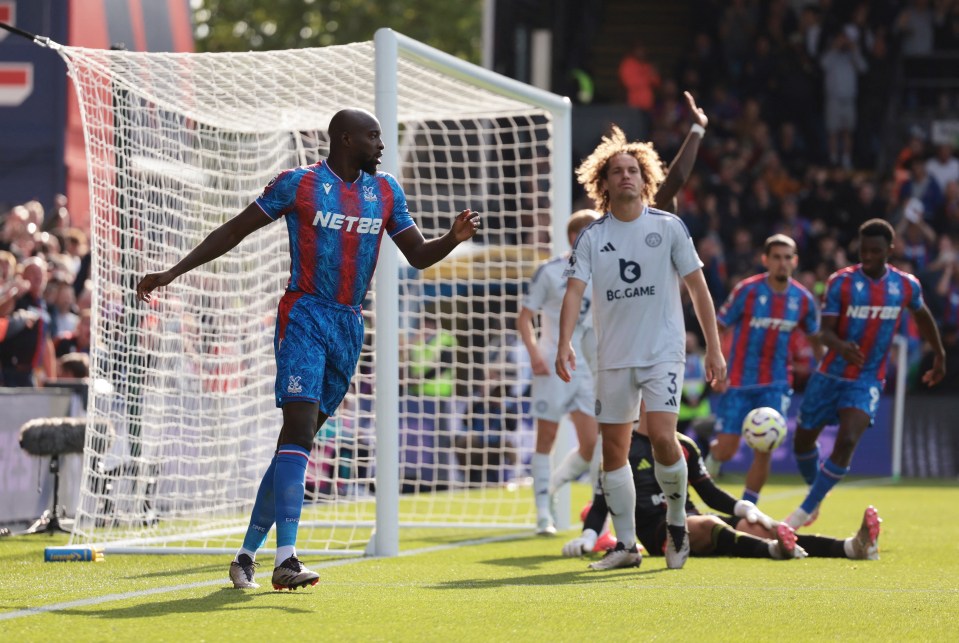 Mateta pulled one back within seconds of Mavididi's strike