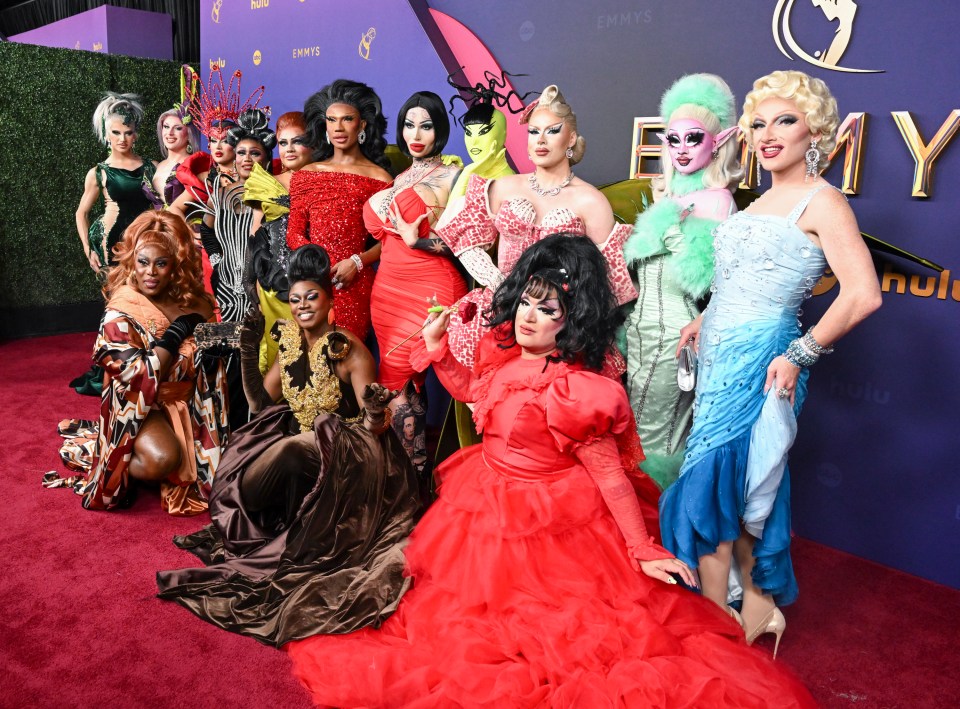 RuPaul's Drag Race amaze on the red carpet