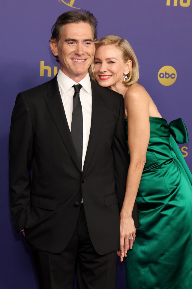 Billy Crudup and Naomi Watts attend the 76th Primetime Emmy Awards