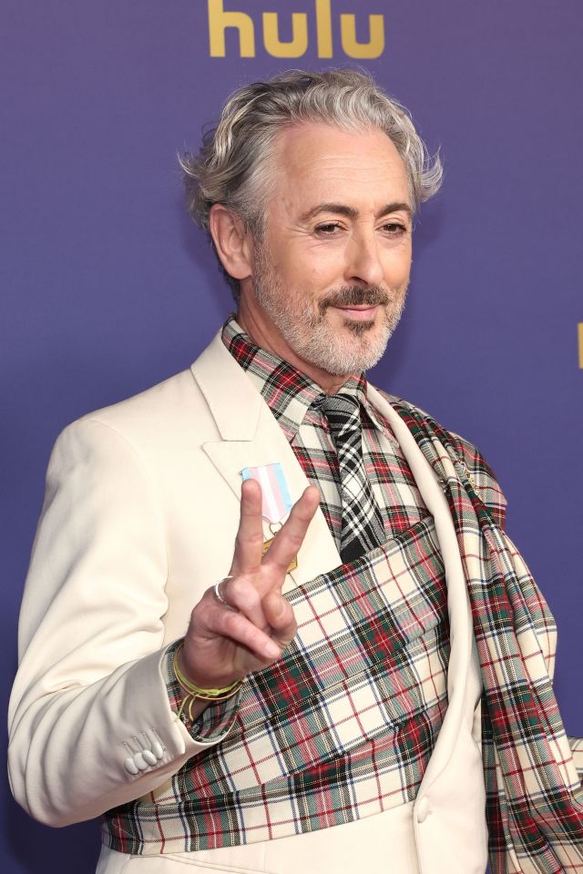 Scottish actor Alan Cumming on the Emmys red carpet