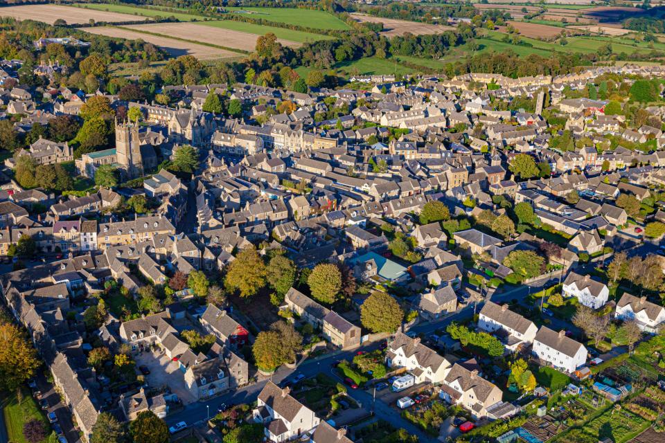 Stow-on-the-Wold is a 45-minute drive from Gloucester