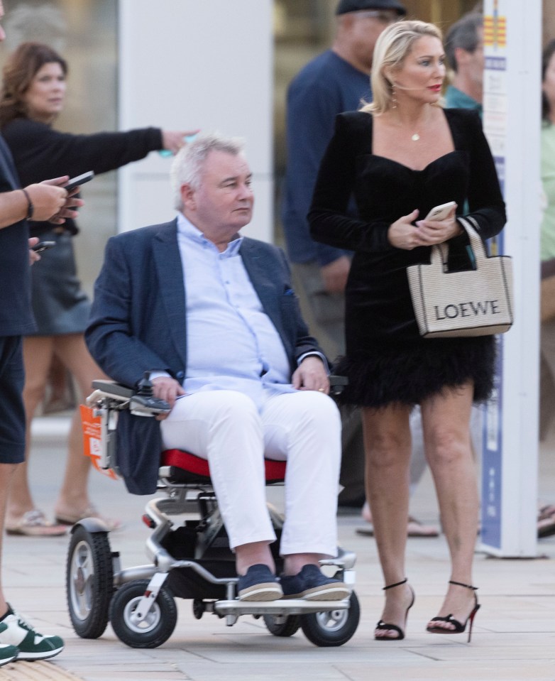 Eamonn pictured with his new girlfriend Katie Alexander in Ibiza recently