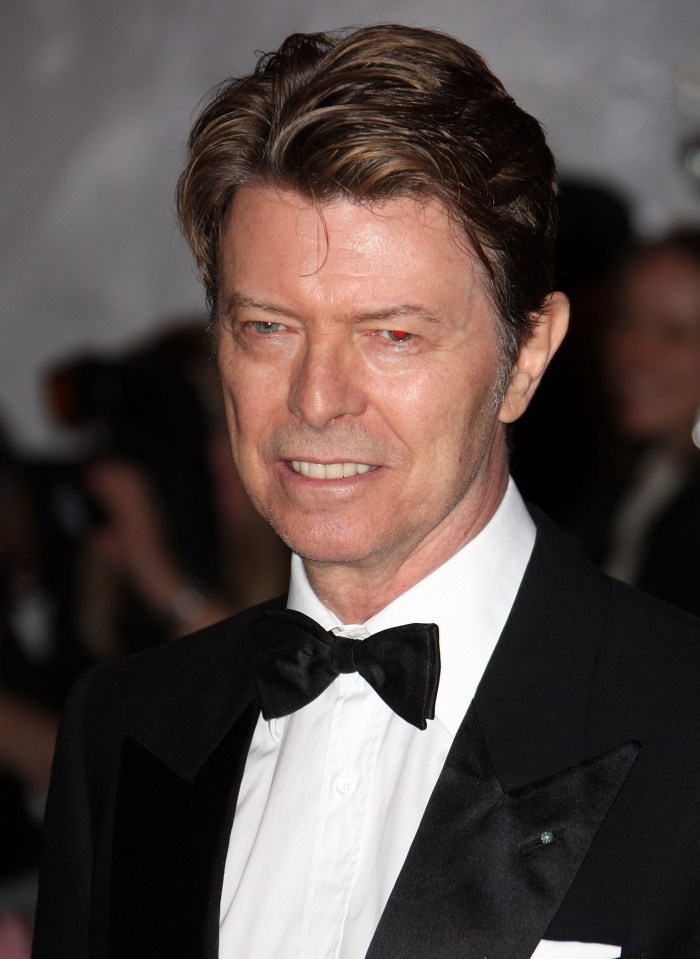 She was keen to remind viewers that he worked with the likes of David Bowie (pictured)