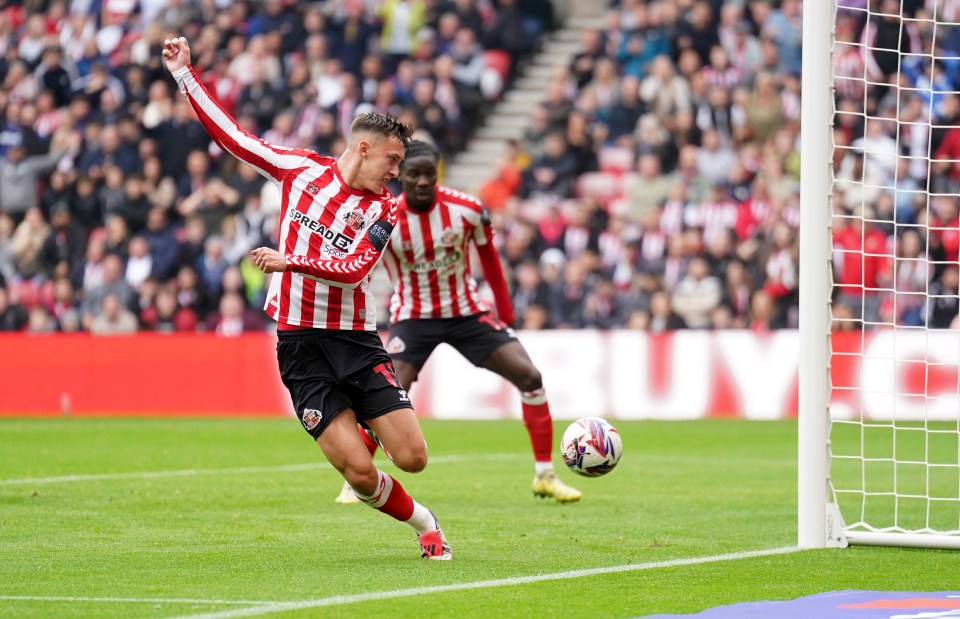 The 17-year-old's cheeky backheel finish was his first goal since April