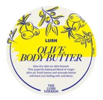 The Olive body butter is a dupe for the Body Shop version