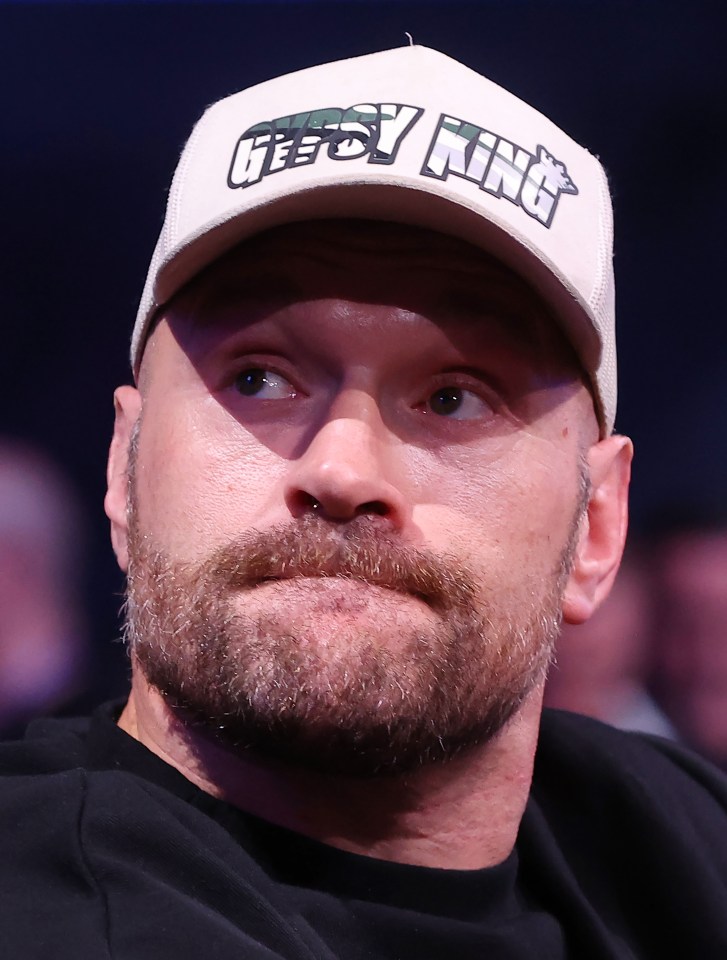 Tyson Fury was ringside for AJ's shocked defeat to the IBF heavyweight champion