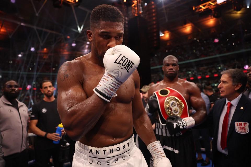 Anthony Joshua insists he won't be retiring any time soon