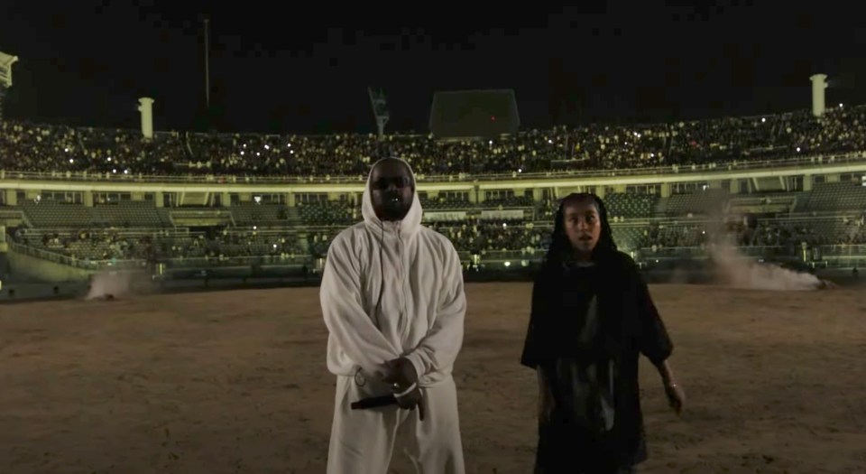 North West took the stage with her superstar dad Kanye in South Korea