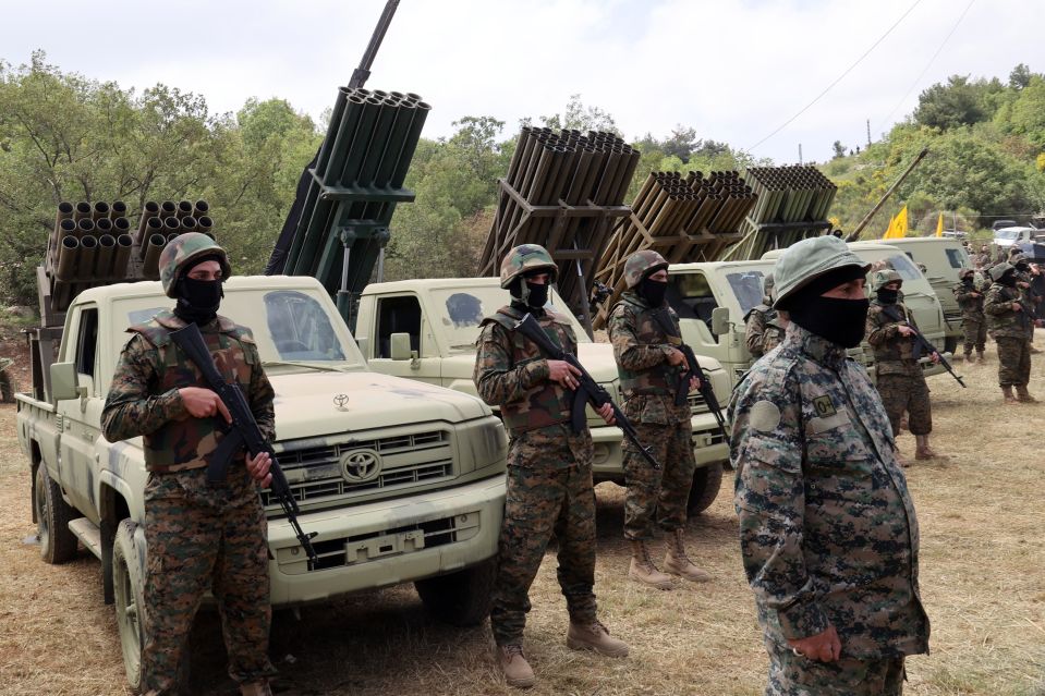 Hezbollah fighters are preparing to defend against an Israeli invasion