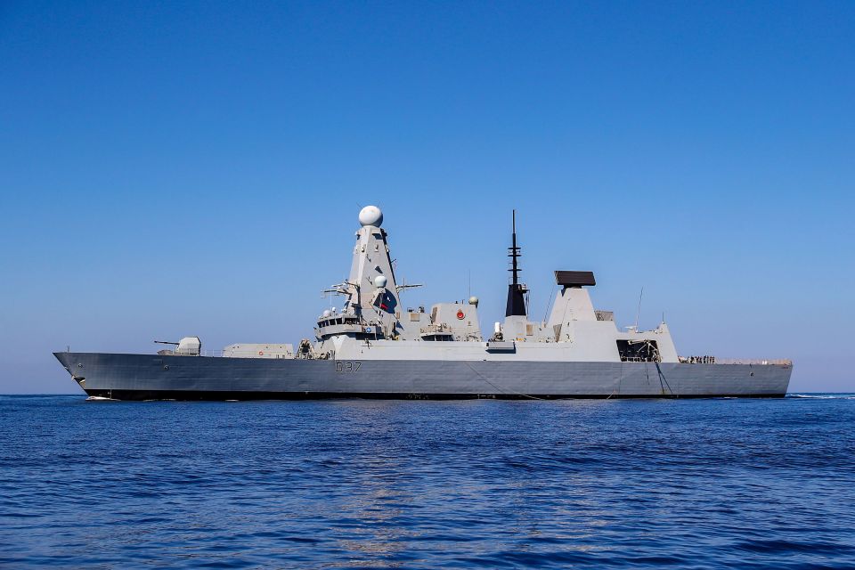 HMS Duncan is already in the Mederterrainian