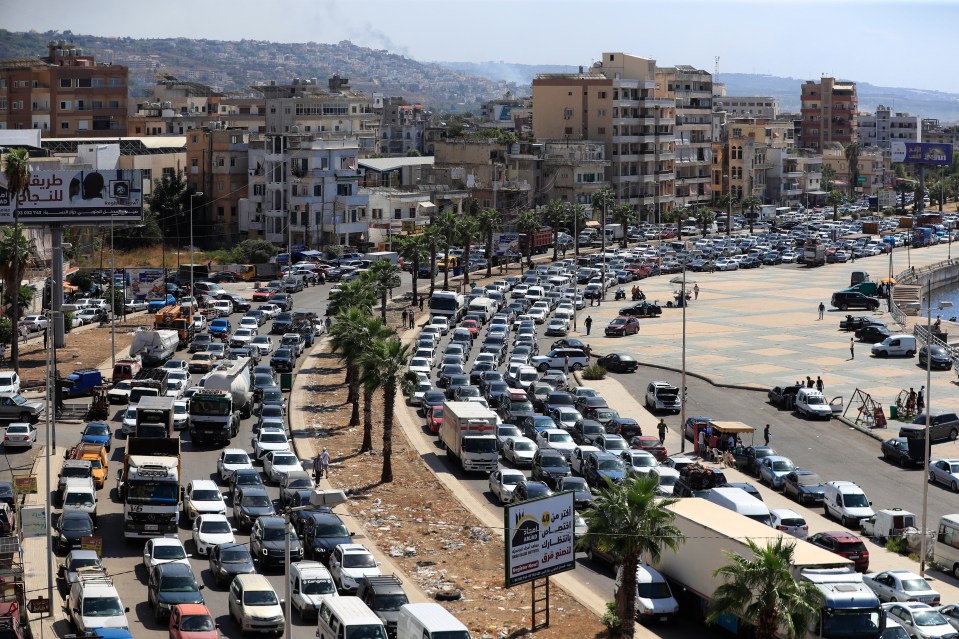 Lebanese have fled the south of the country following the strikes