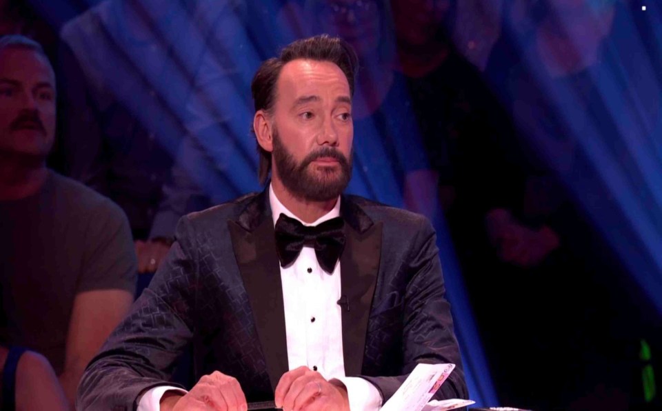 The head judge kept jumping in while Craig Revel Horwood was critiquing