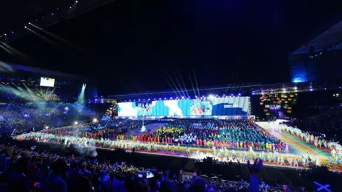 SNS The opening ceremony of the 2014 Commonwealth Games