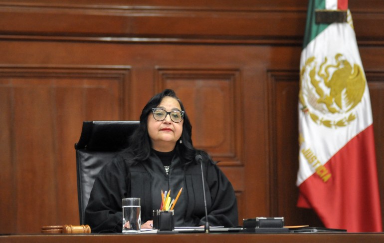 Supreme Court President Norma Lucia Pina