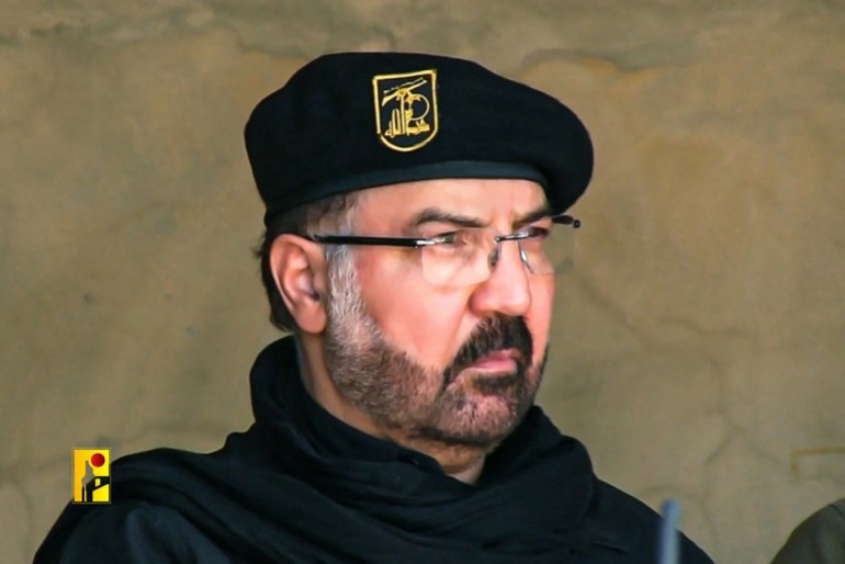 An undated handout photo released by Hezbollah military media press office on July 31, 2024, shows top Hezbollah commander Fuad Shukr at an undisclosed location. - The body of Shukr was recovered on July 31 from the rubble of an Israeli strike in south Beirut, a source close to the group said, a day after the attack which also killed five civilians, three women and two children, according to Lebanon's health ministry. (Photo by HEZBOLLAH MILITARY MEDIA OFFICE / AFP) / === RESTRICTED TO EDITORIAL USE - MANDATORY CREDIT "AFP PHOTO / HEZBOLLAH MILIRARY MEDIA PRESS OFFICE " - NO MARKETING NO ADVERTISING CAMPAIGNS - DISTRIBUTED AS A SERVICE TO CLIENTS ===