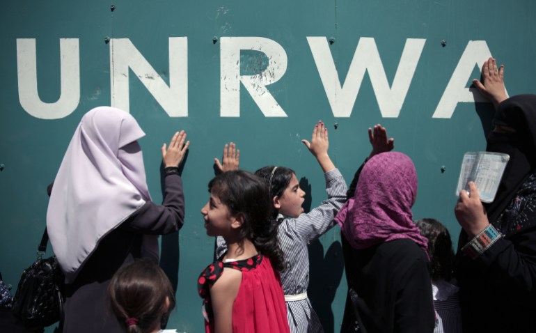 UNRWA Gaza Headquarters in Gaza.