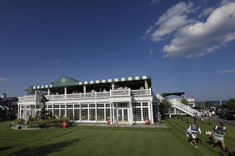 The renamed “Justice For All Gala” fundraising event at Trump National Golf Club in Bedminster, N.J. was to be hosted on Thursday by pro-Trump political action committee “New Gen 47” and the non-profit “Vote Your Vision,” a subsidiary of “The America Project.” File Photo by Peter Foley/UPI