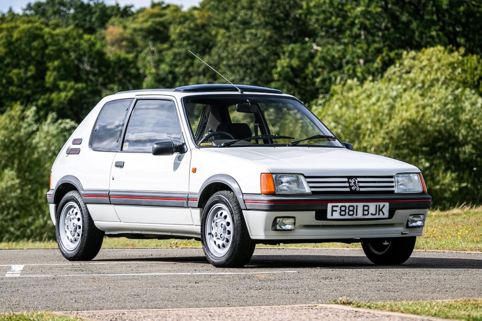 Rowan Atkinson is selling his classic Peugeot 205