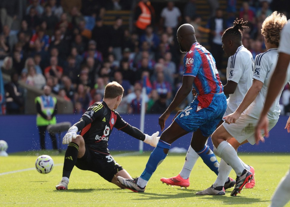 Jean-Philippe Mateta scored twice to rescue a point for Crystal Palace