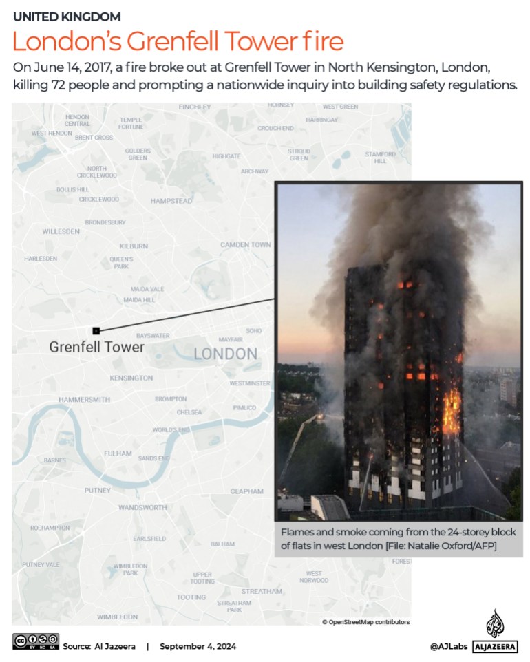 INTERACTIVE London Grenfell Tower fire map -1725445435