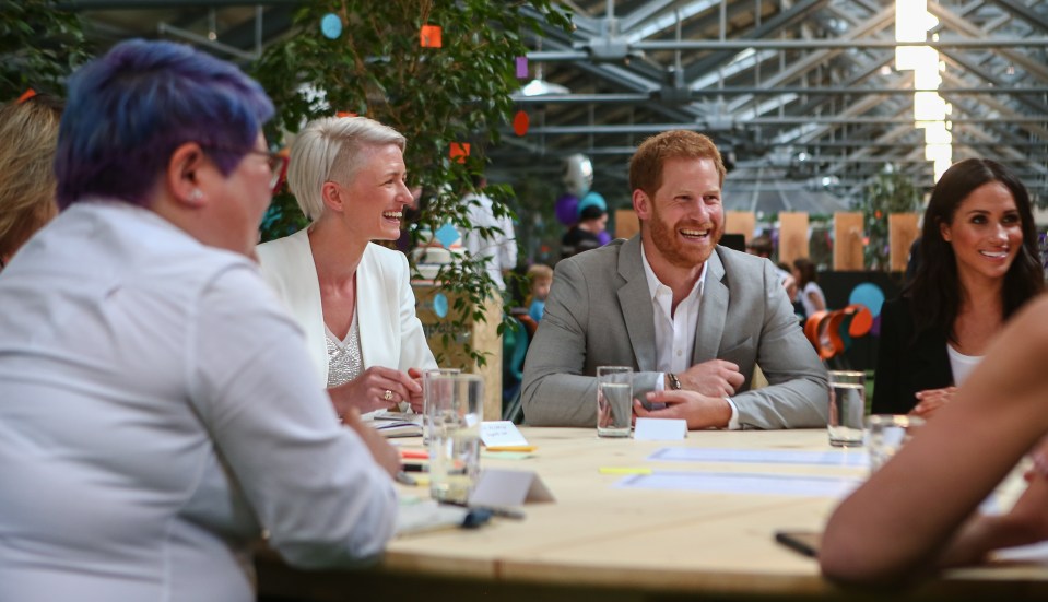 Prince Harry and Meghan Markle  in Dublin on July 11, 2018