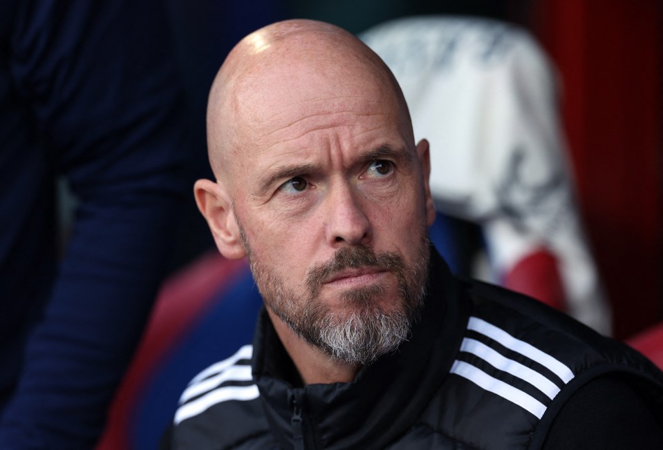 Erik ten Hag was left frustrated as Man Utd drew 0-0 at Crystal Palace