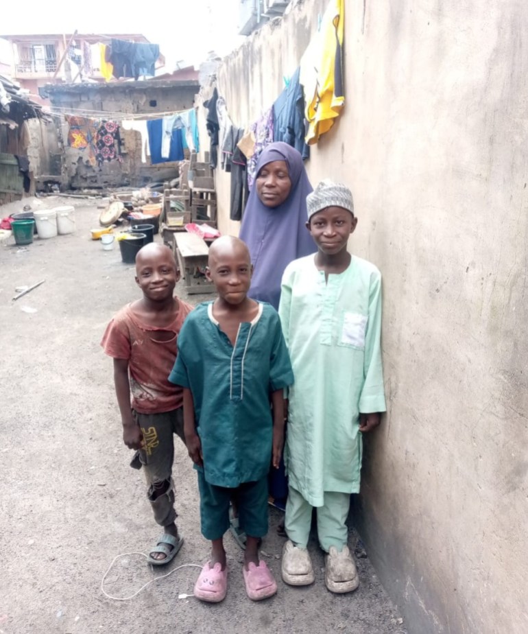 A family in Lagos