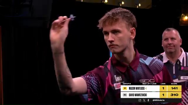 Mason Whitlock has left darts fans stunned by almost hitting two 9-darters in one night