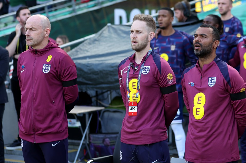 Ashley Cole has joined Lee Carsley's backroom staff