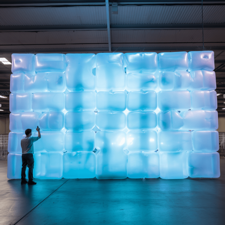 Inflatable wall [Courtesy of redhouse studios]