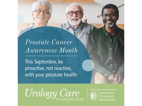 September is Prostate Cancer Awareness Month, and the Urology Care Foundation is focused on saving lives by ensuring that people with prostates are proactive rather than reactive regarding their prostate health.