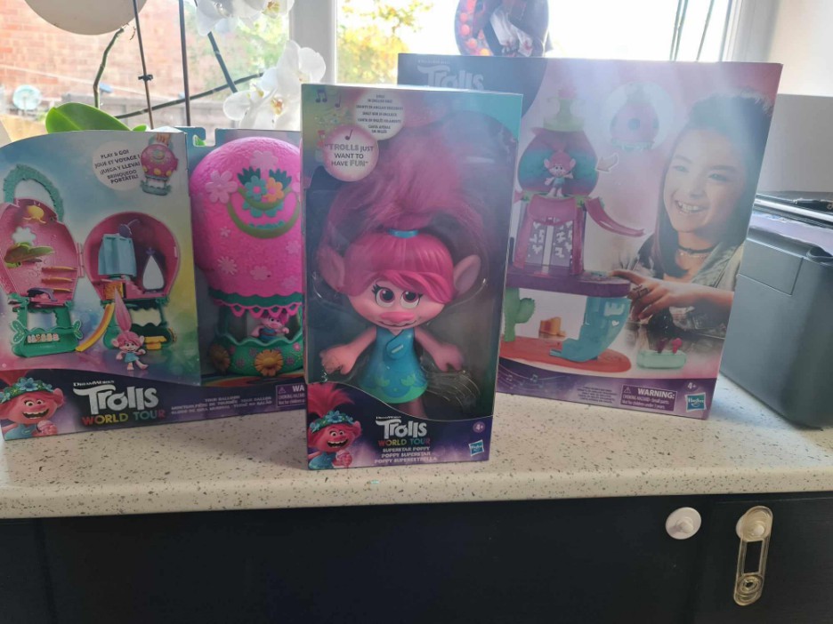 The savvy shopper shared a photo of the new Troll toys she bagged