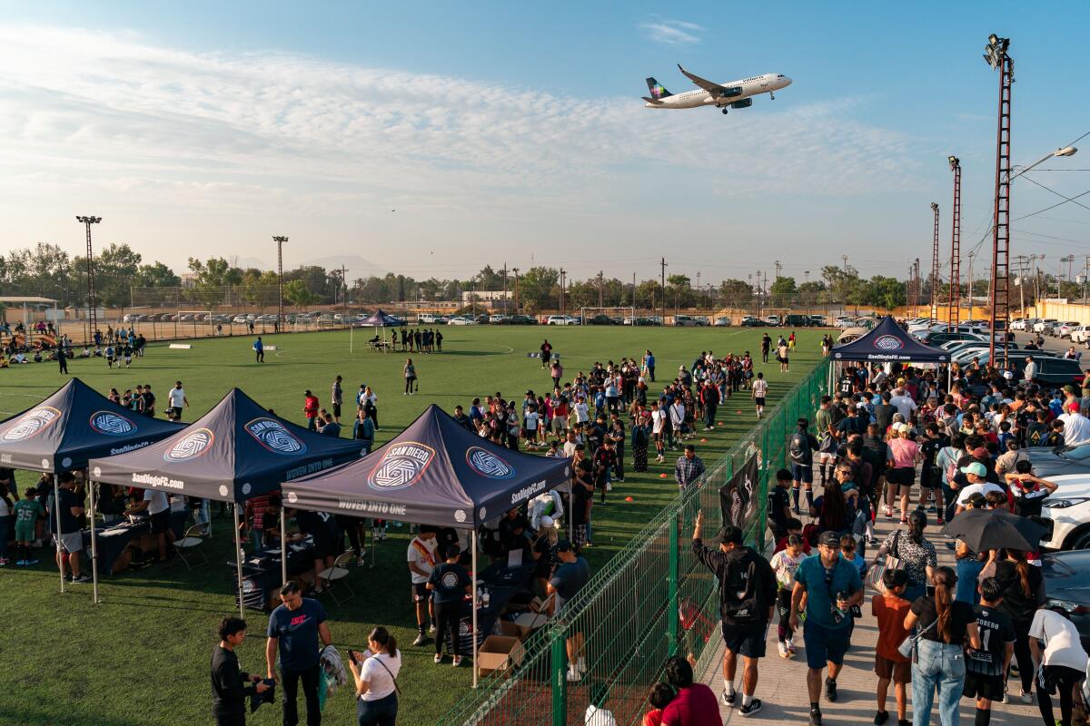 Tijuana was one of the cities San Diego FC held tryouts for aspiring young players.