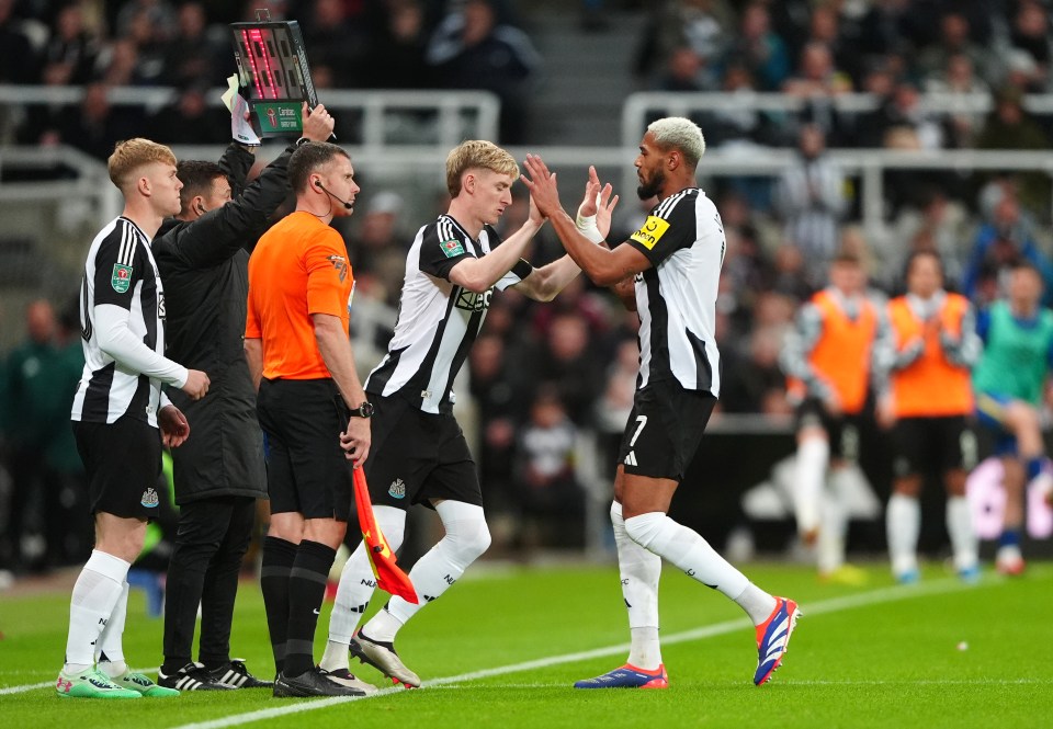 Eddie Howe brought on the big guns as Toon toiled at St James Park