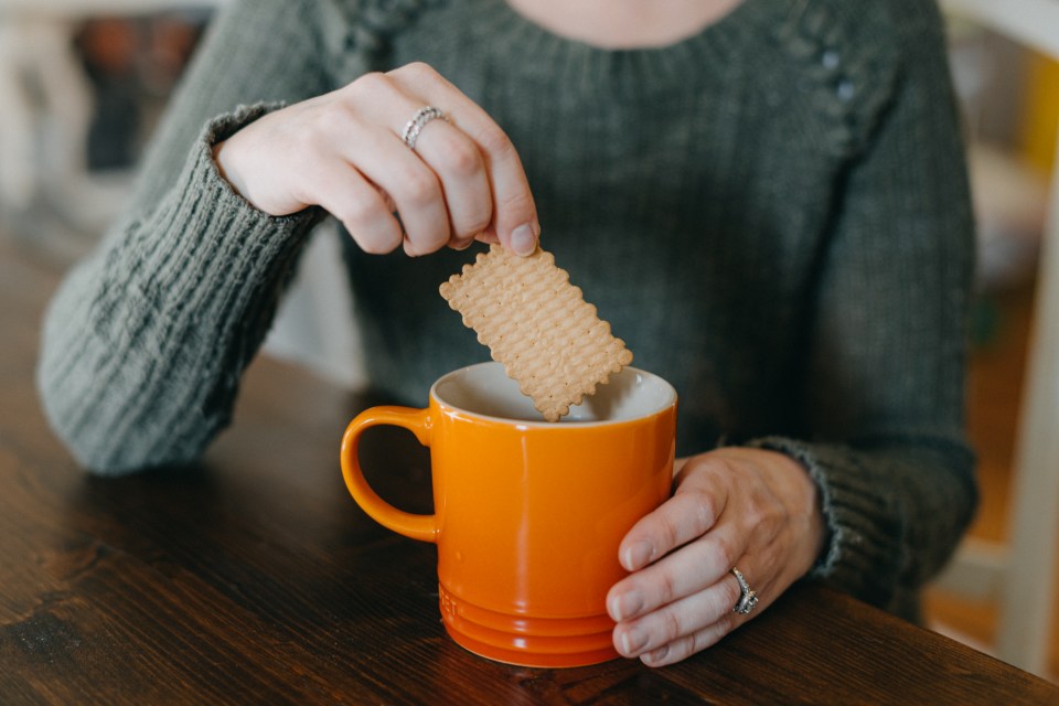 Health correspondent Sam Blanchard loves a cup of a tea and a biscuit