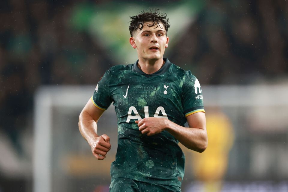 Teenager Will Lankshear also started for Spurs