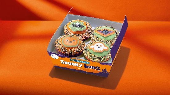 The shop's Spooky Buns are perfect for a party