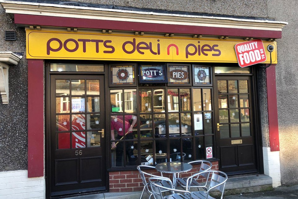 Potts Pies first launched in 1973