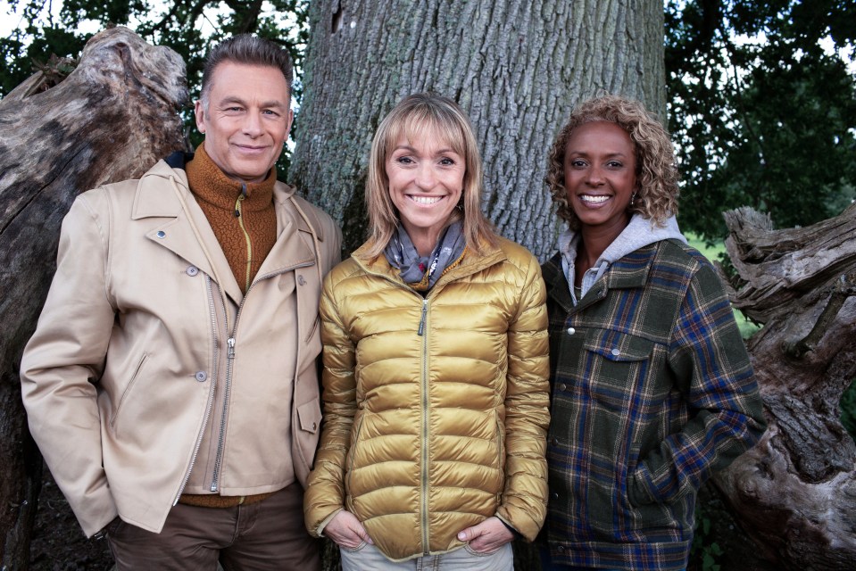  The star continues to work with Chris on Winterwatch